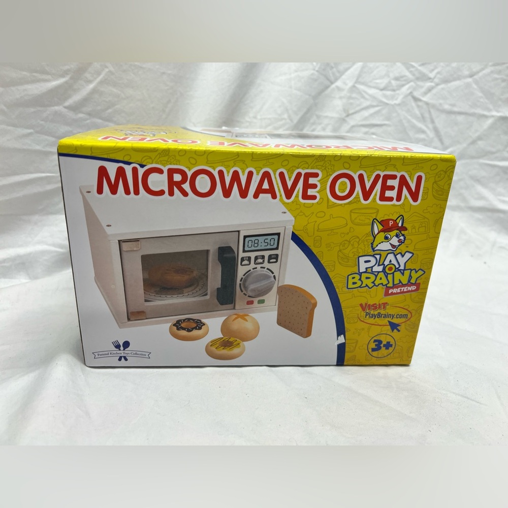 Play brainy microwave play set 11 pc